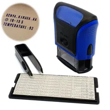 Самочернильный штамп набор для печати резиновых пинцетов набор на заказ индивидуальное DIY бизнес имя номер адрес штампы