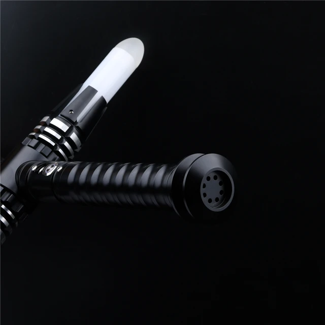 Cieltan Saber Cross Lightsaber Smooth Swing Sword Heavy Dueling RGB 12 colors 10 Soundfonts Metal Hilt Lock Up Blaster FOC Toys 6
