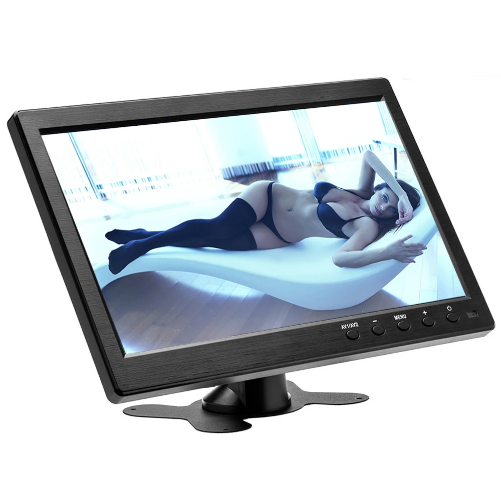 7/10 Inch Monitor HDMI LCD Computer HD Monitor VGA Lightweight Portable Monitor BNC for PS4 PC Comp