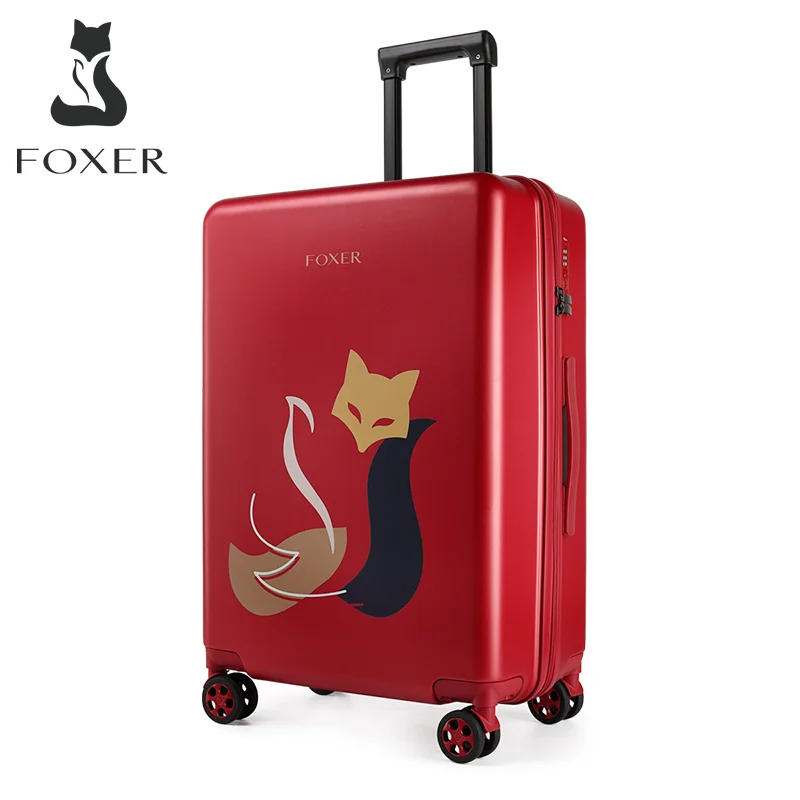 FOXER брендовый багажный багажник оригинальный дизайн багажная коробка тележка