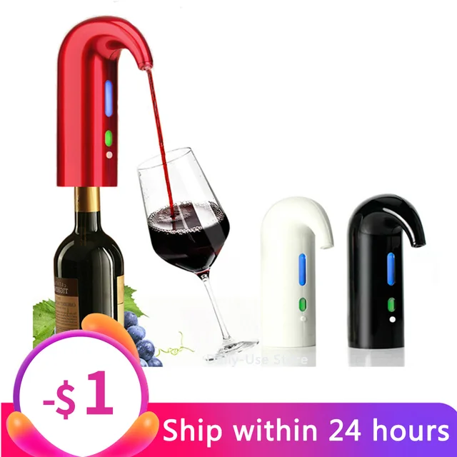 Portable Electric Wine Pourer & Decanter 2