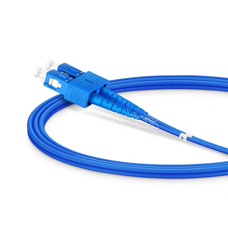 2m SC LC FC ST APC Плетеный бронированный дуплексный Ftth кабель одномодовый ПВХ Fibra Optica