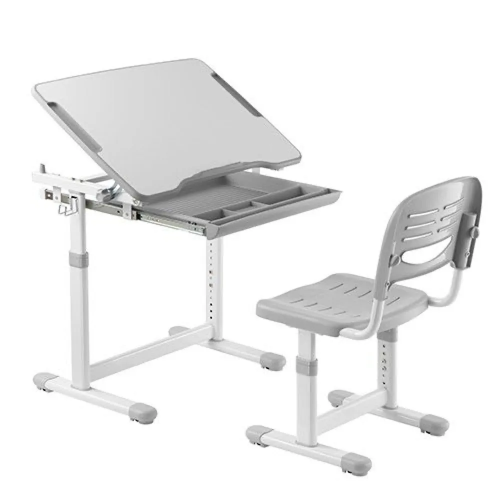 Children's furniture set (desk + chair) Writing desk table transformer with growing chair for children Table folding school kids Child schoolboy