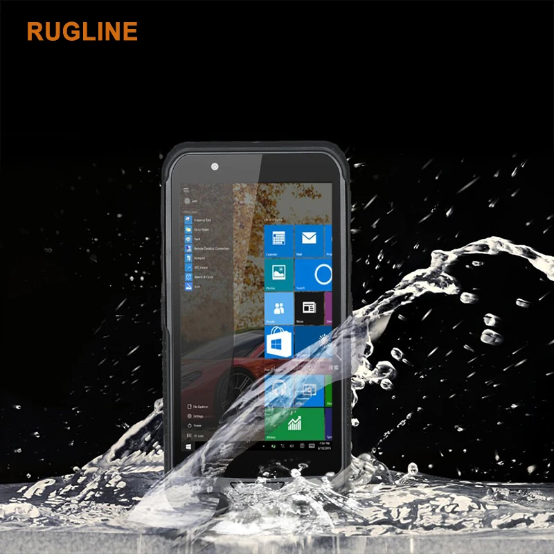 RUGLINE Rugged Waterproof IP65 6 дюймовый КПК 4G LTE WIFI NFC 1D 2D мобильный сканер штрих кодов Data PDA Windows