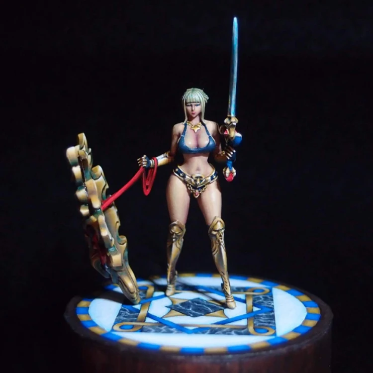 30mm Paladin Variant Resin Model figure GK Fantasy theme Unassembled and unpainted kit | Игрушки и хобби