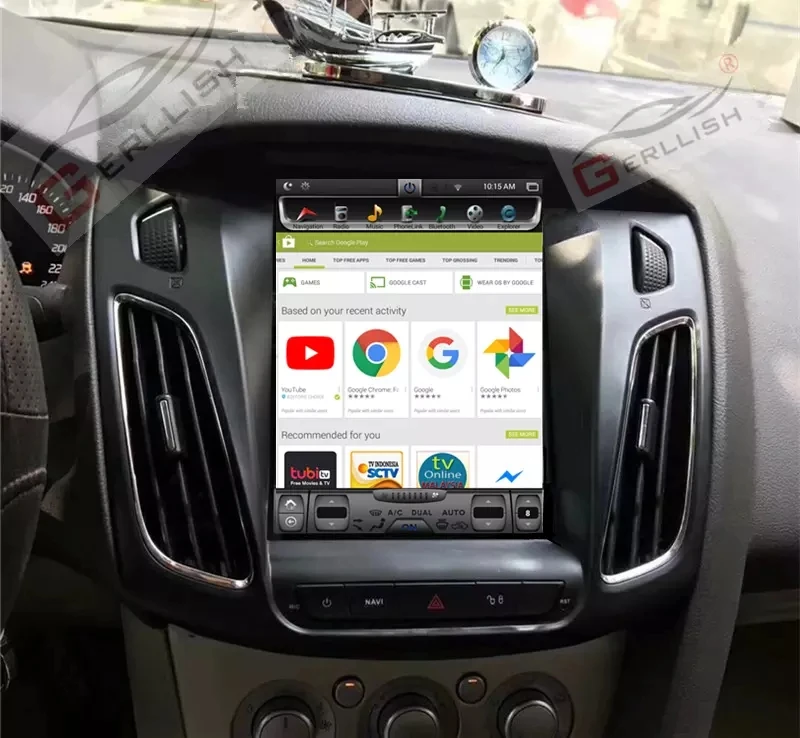 Tesla стиль вертикальный экран Android автомобильный мультимедийный DVD Радио gps плеер для Ford Focus 2012 2013