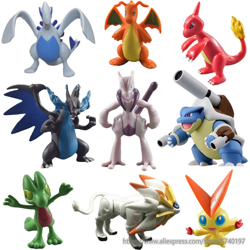 Экшн-фигурки Lugia Mega Charizard XY аниме Покемоны 24 вида | Игрушки и хобби
