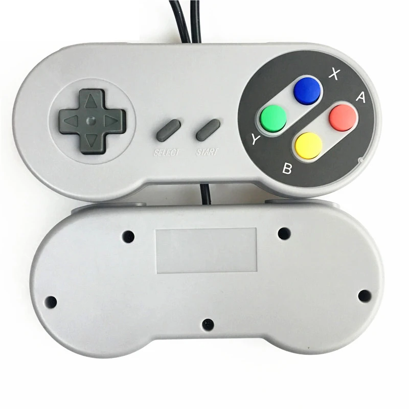 USB 2 0 PC геймпад проводной игровой Управление Джойстиком Joypad SNES для Windows компьютер