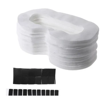 

100 Pcs Suitable for Rift S Disposable VR Eye Mask Breathable Clean Sanitary Cotton Sweat Mask