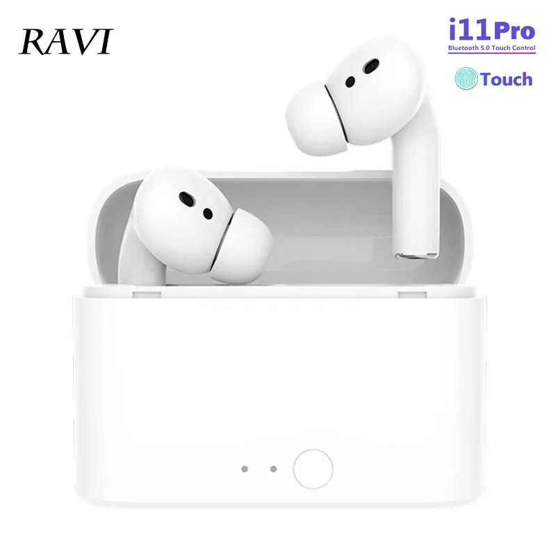 Беспроводные наушники Air i11 Pro TWS Bluetooth 5 0 спортивные вкладыши гарнитура с