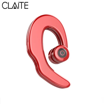 

CLAITE Bone Conduction TWS Wireless bluetooth Earphone Denoise Bass Stereo Headphone Earhooks Sports Running Headset with Mic