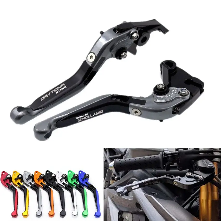 Для TRIUMPH DAYTONA 675 2006- 2011 2012 2013 ЧПУ монопод селфи палка выдвижной складной тормозной рычаг сцепления