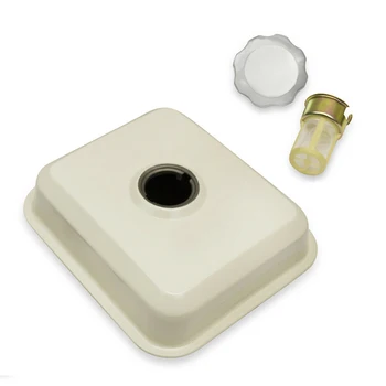 

Gas Gallon Fuel Tank For Honda GX160 5.5HP GX200 6.5HP Engine Chrome Gas Cap Highly Match With The Equipment