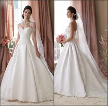 

vestido de noiva Simple satin with lace appliques bridal gown with petals 2018 Off The Shoulder mother of the bride dresses