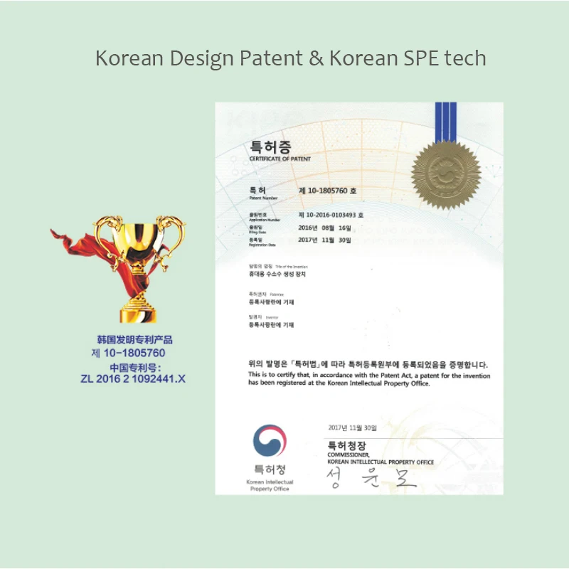 em hidrogênio garrafa de água gerador hidrogenrico