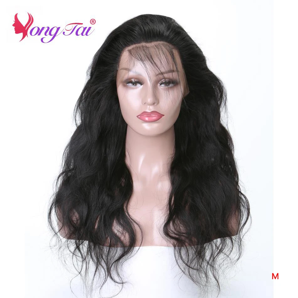 Lace-Frontal-Closure Hair Body-Wave Brazilian Yuyongtai with Baby Natural-Black Non-Remy