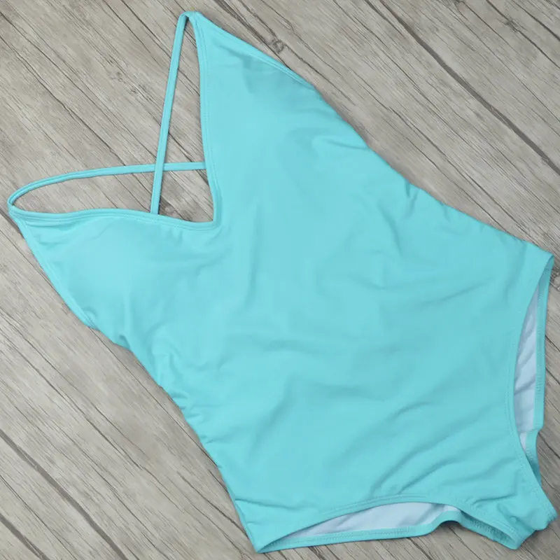 2019 Sexy One Piece Swimsuit Women Swimwear (27)