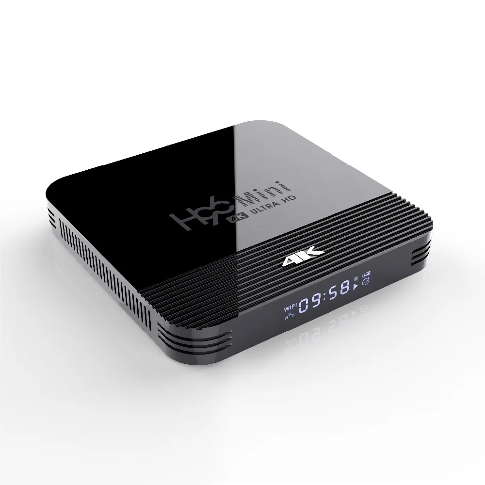 H96 4K HD ТВ приставка 1080P Android ТВ приставка RK3328A Android 9,0 Смарт приставка RK3328A четырехъядерный медиаплеер Поддержка 3D HDMI IP tv