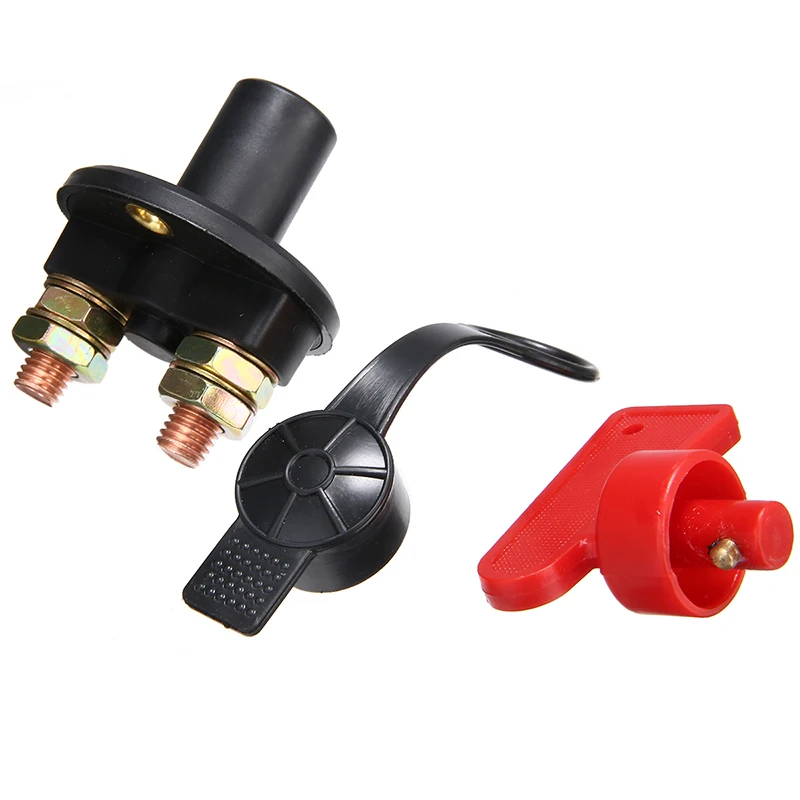 1pc 200A DC 60V Car Truck Boat Camper Battery Isolator Disconnect Cut Power Switch Resistance Switch Battery Insulation Tool
