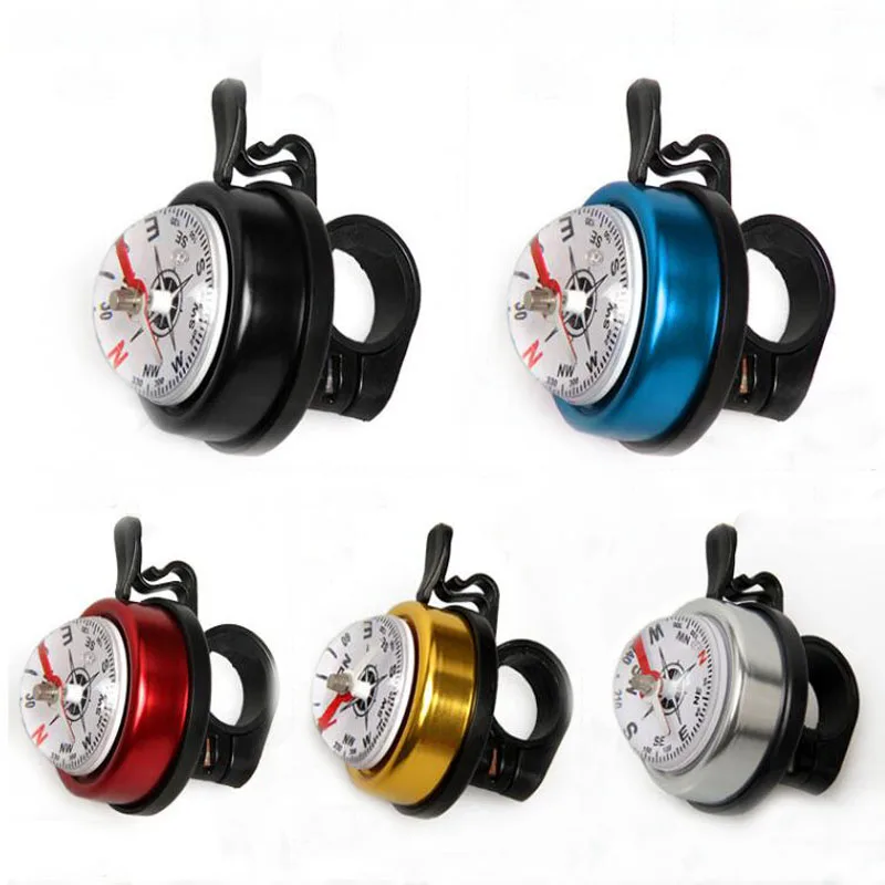 1PC Bicycle Bell Bike Compass Bicycle Bells Mountain Bike Handlebar