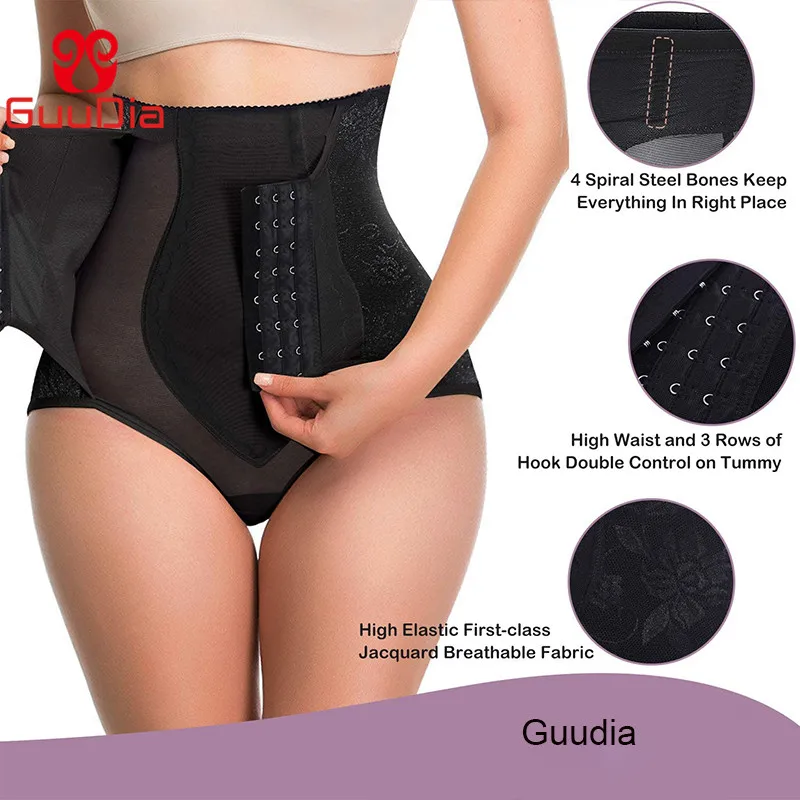 GUUDIA Tummy Control Panties Shapewear for Women Waist Cincher Slimmer High Waisted Body Shaper Panty Girdle Waist Trainer spanx shapewear