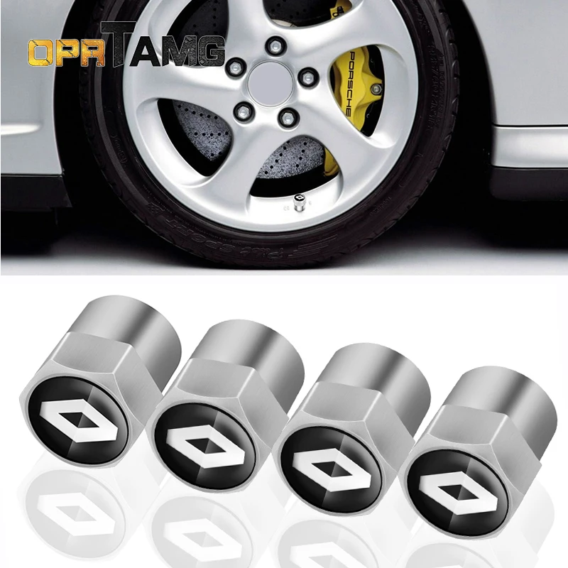 4pcs Car Wheel Tire Valve Plugs Rod Housing Auto Accessories Style Tire