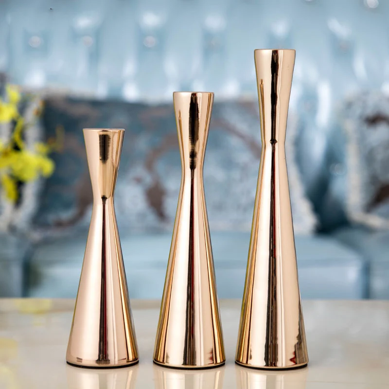 Новые ремесла Европейский Романтический ужин подсвечник ретро современный