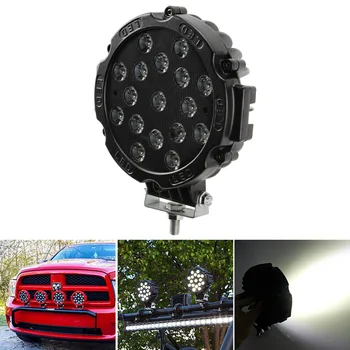 

1pc Car Light IP 68 Auto 10-60V DC 170W Work Bar Spot Fog Lamp 4WD Truck