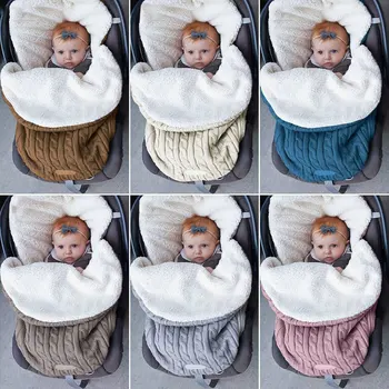

Baby Accessories Stroller Socks Berber Fleece Sleeping Bag Warm High Quality Thicker Footmuff Universal Stroller Cart Cover