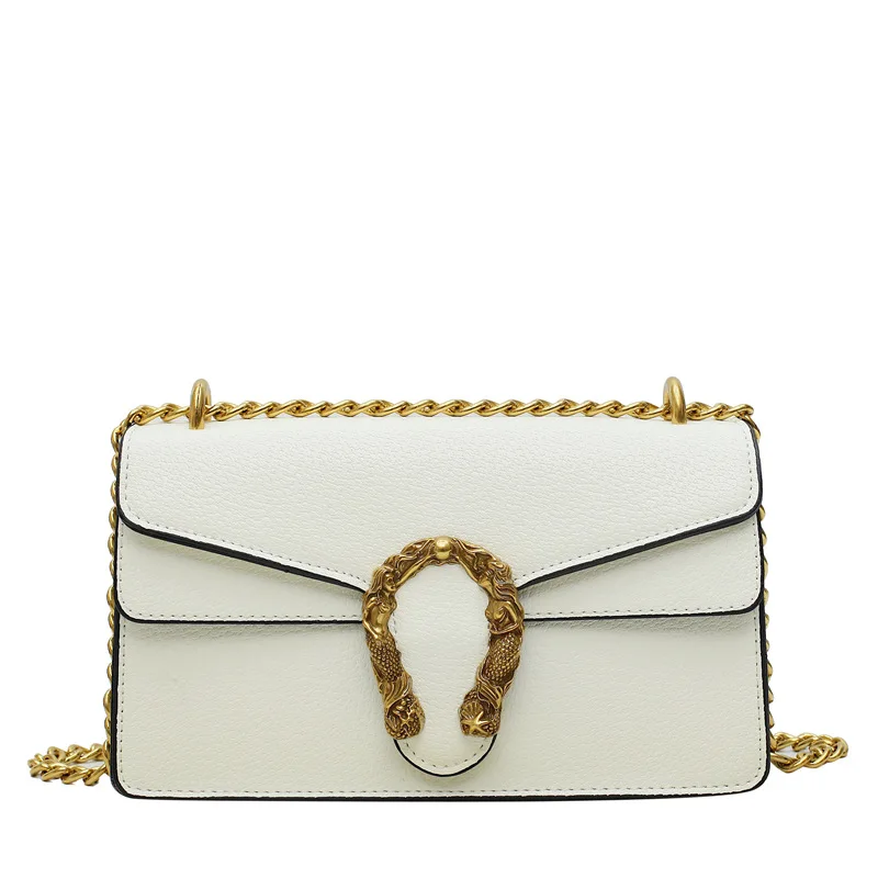 

New small bag female 2019 new wild small square bag temperament fashion chain luxury handbag designer shoulder Messenger bag