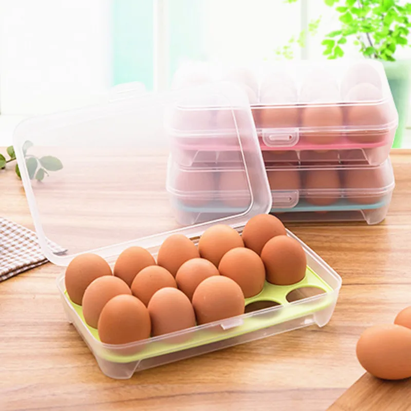 Холодильник Пикник барбекю гриль для хранения продуктов, подходит для одной многослойный, для холодильника Еда 15 яиц герметичный контейнер для хранения Пластик коробка
