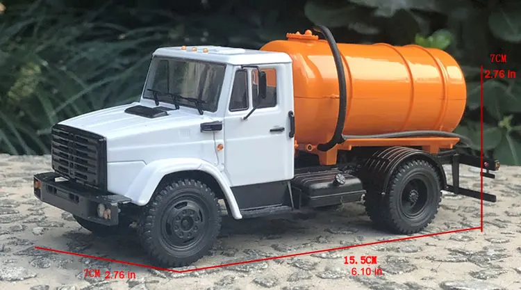 Моделирование 1:43 Масштаб сплав литья под давлением Советской России ЗИЛ камазгаз грузовик модель автомобилей миниатюрная коллекция моделирования украшения
