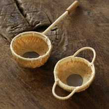 LUWU инструменты для кофе и чая, бамбуковые ситечки для чая ручной работы, аксессуары для чая кунг-фу