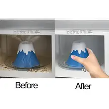 Синий вулкан Тип микроволновая печь очиститель кухня легкая чистка маленький помощник кухня Очиститель грязи
