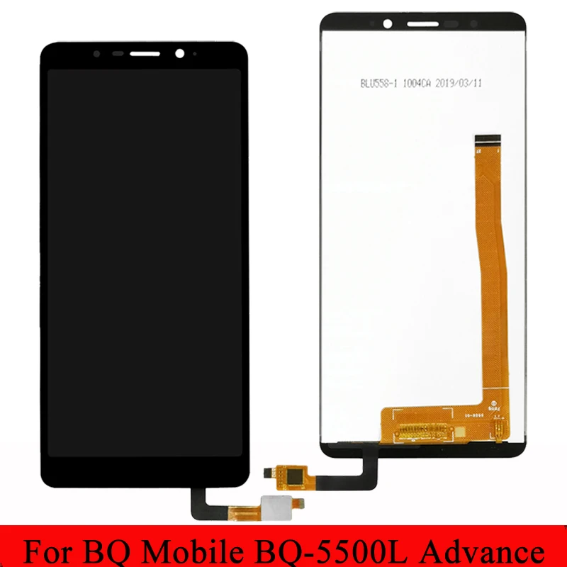 

For BQ Mobile BQ-5500L BQ 5500L Advance LCD Display With Touch Screen Digitizer Assembly