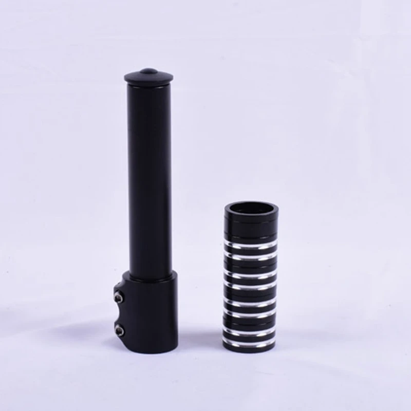 Aluminum Alloy Bike Fork Stem Riser Extender Extension Bicycle Cycling Bike Stem Head Up Raiser Handlebar Riser Adapter