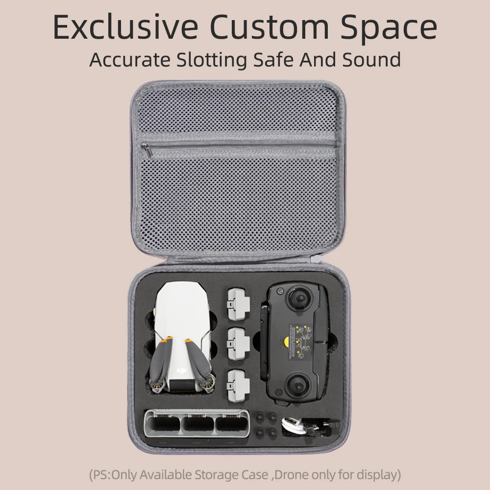 Bolsa de Armazenamento Viagem ao ar Case de Transporte Bolsa para Dji Mini Portátil Livre Bateria Drone Acessórios Dji se - Image 4