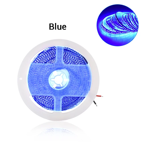 1560 светодиодный s полосы светильник 12V SMD 2025 Диодная лента лампа Гибкая лента ультра тонкий яркий светодиодный лента белый/лед-синий/розовый/синий/Золотой Подсветка - Испускаемый цвет: blue