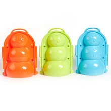 

3D Snowman Snowball Maker Clip Children Outdoor Plastic Winter Snow Sand Mold Tool For Snowball Fight Outdoor Fun Sports Toys