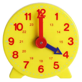 

Children Educational Alarm Clock Adjustable Time Learning Clock Early Teaching Tool Number Alarm Clock Puzzle Early Education