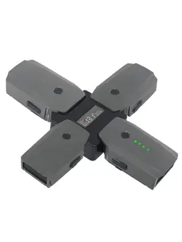 

4 in 1 Battery Charging Hub for Mavic / Pro RC Drone Multi Battery Rapid Intelligent Charging Hub with LCD Screen Display