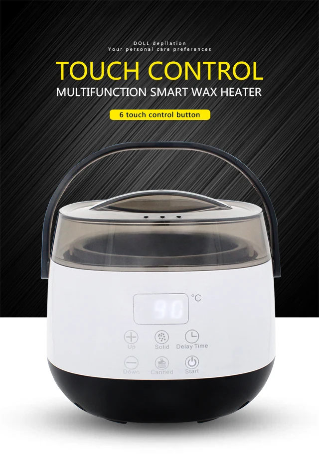 High Quality Touch Control Wax Warmer Depilatory Digital Wax Heater