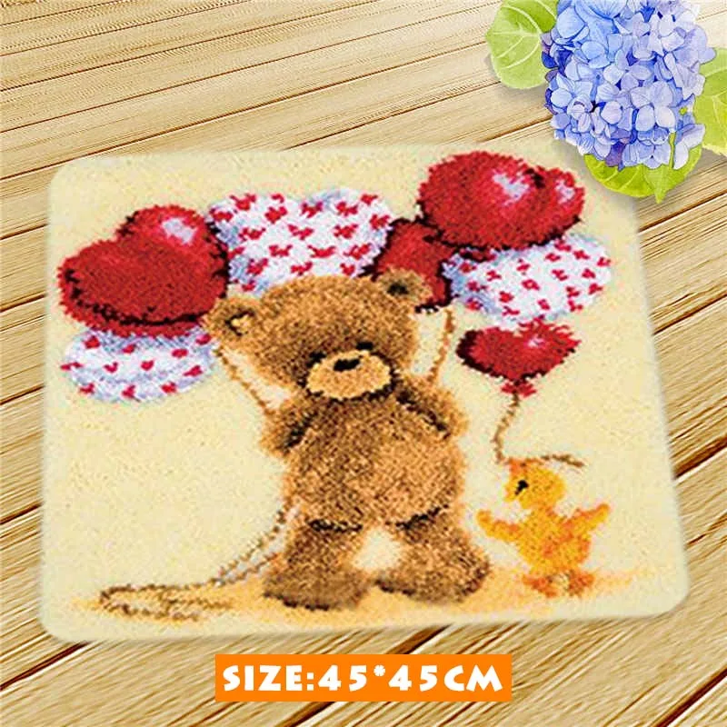 Набор крючков с защелкой Diy Knooppakket Woolens мультфильм животных подарок милая серия вышивки крестом подушки пустой холст качество Сделай Сам - Цвет: ZD130