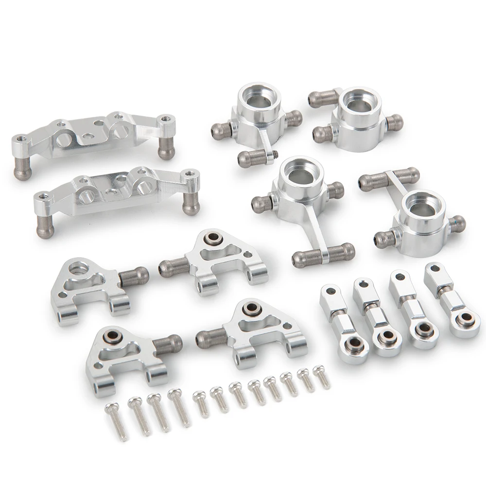 YEAHRUN 14 шт./компл. металл полный набор обновления Запчасти для Wltoys 1/28 P929 P939 K979 K989 K999 K969 Rc автомобиль Запчасти