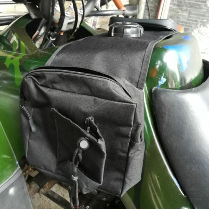 Сумка Saddlebag Mobile для Kawasaki скутер UTV Органайзер аксессуары черный