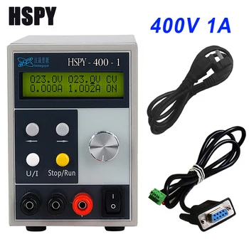 

400V 1A Programmable Lab Switching DC Power Source DC High Voltage Laboratory Adjustable Power Supply 4-digits 0.01-0.001 200V1A