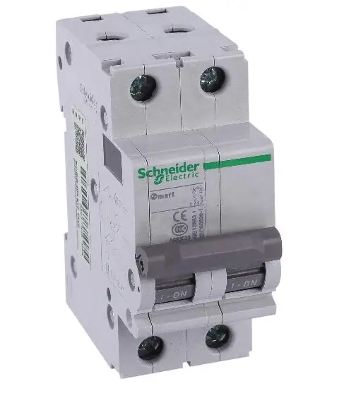 

OSMC32N2D1 OSMC32N-D1A/2P OSMC32N миниатюрный автоматический выключатель, 2P, D curve, 1A, 400V, Icn = 6kA, M5