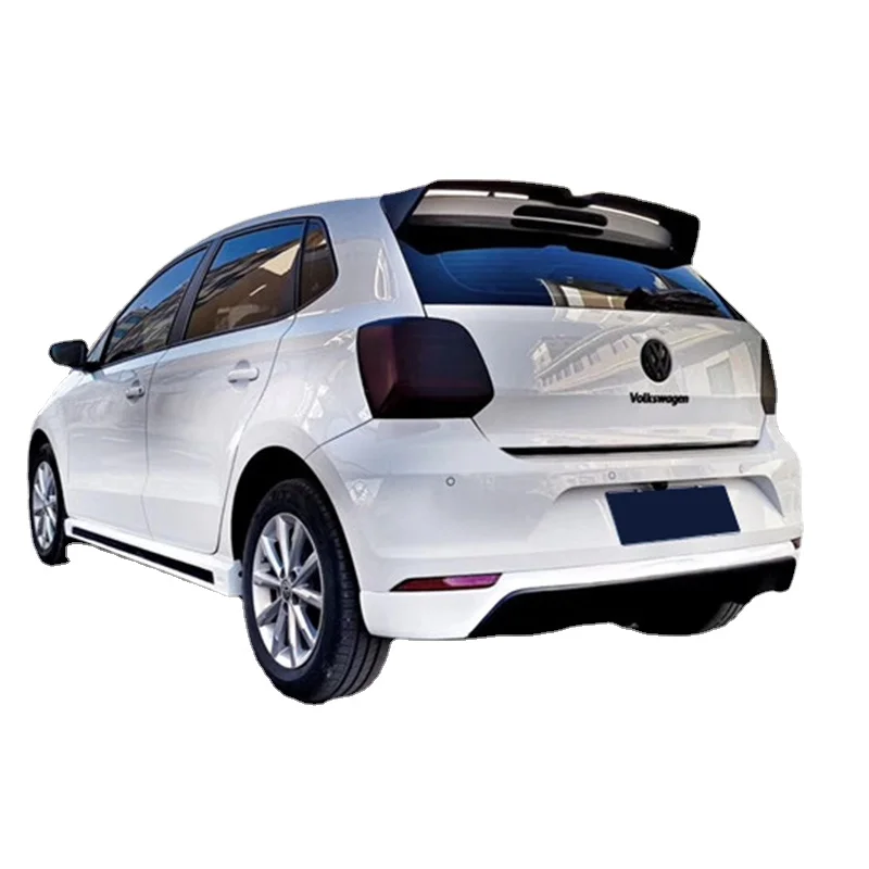Задний спойлер для Volkswagen VW POLO PLUS 2019 задний седана блеск из АБС-пластика черное