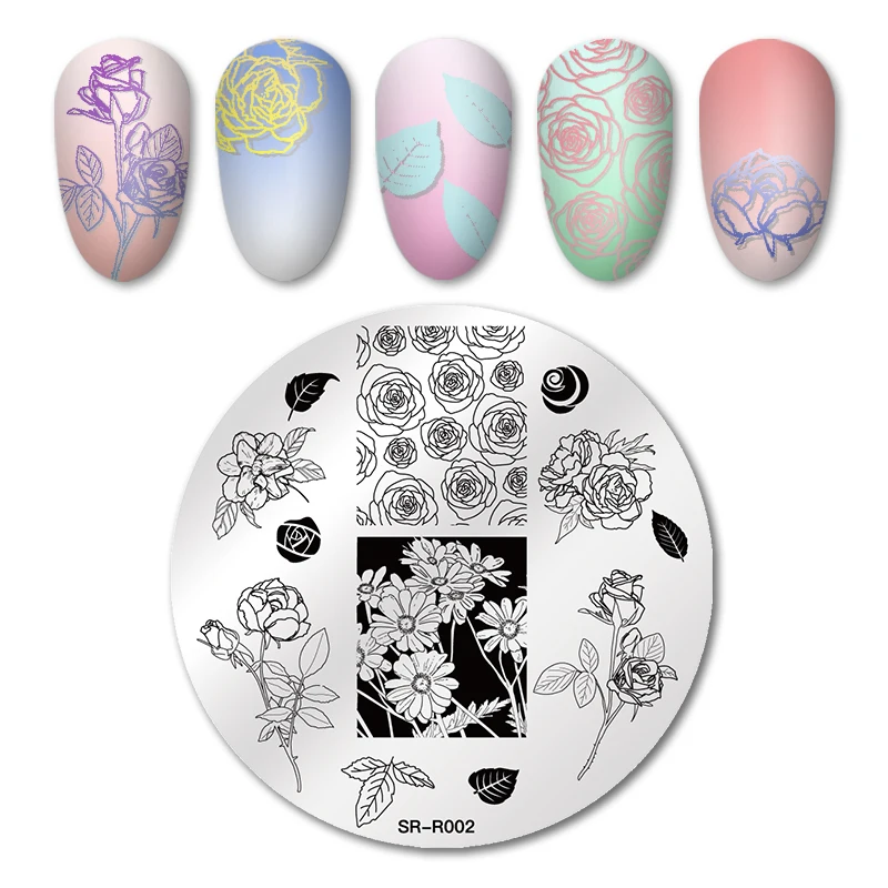 Гель лак для ногтей Четыре лилии|Шаблоны дизайна ногтей| |