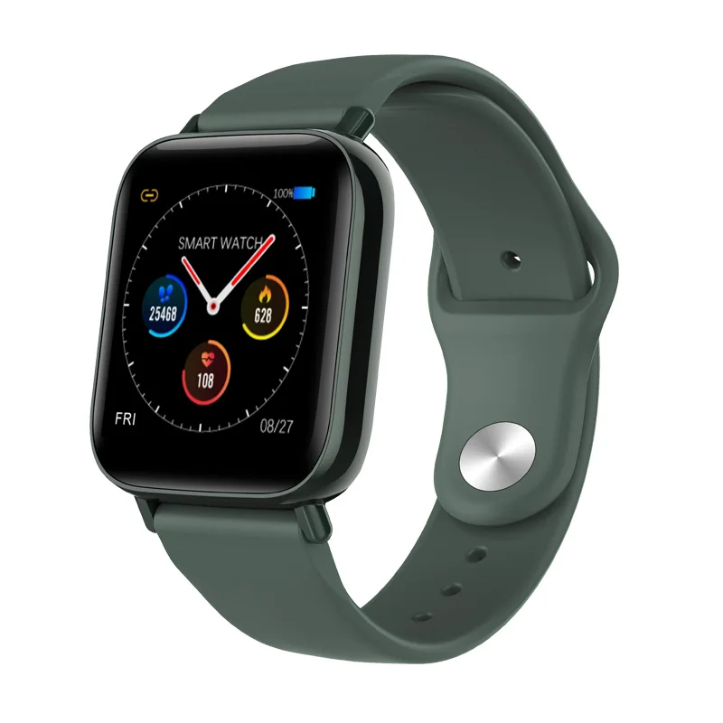 

New Q10 Smart Watch Ip67 Waterproof Slim Metal Body Milanese Strap Replaceable Heart Rate Monitor Blood Pressure Smartwatch Men